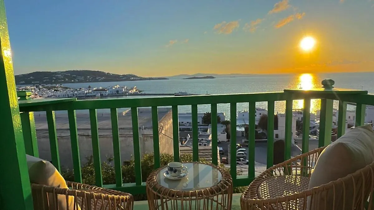 Sunset View Garden House Of Mykonos Villa Mykonos Town Feriehus