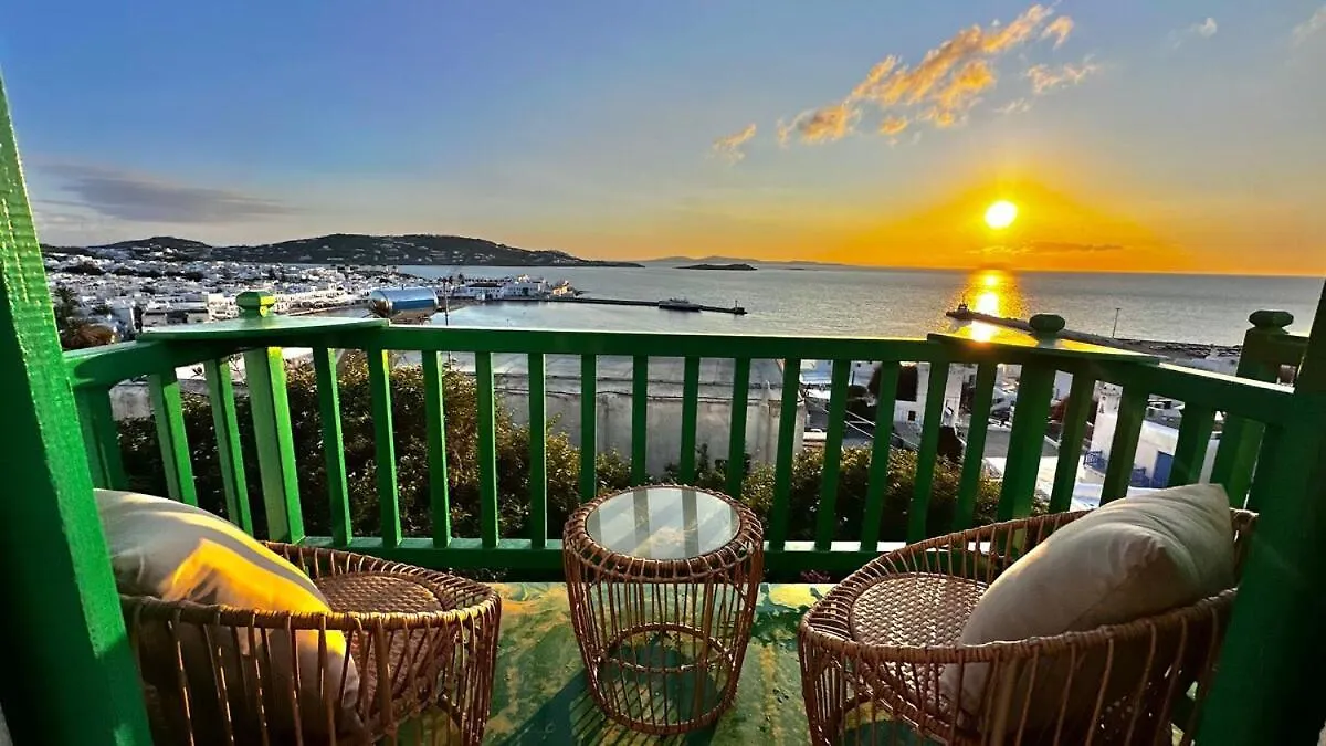 Feriehus Sunset View Garden House Of Mykonos Villa Mykonos Town Grækenland