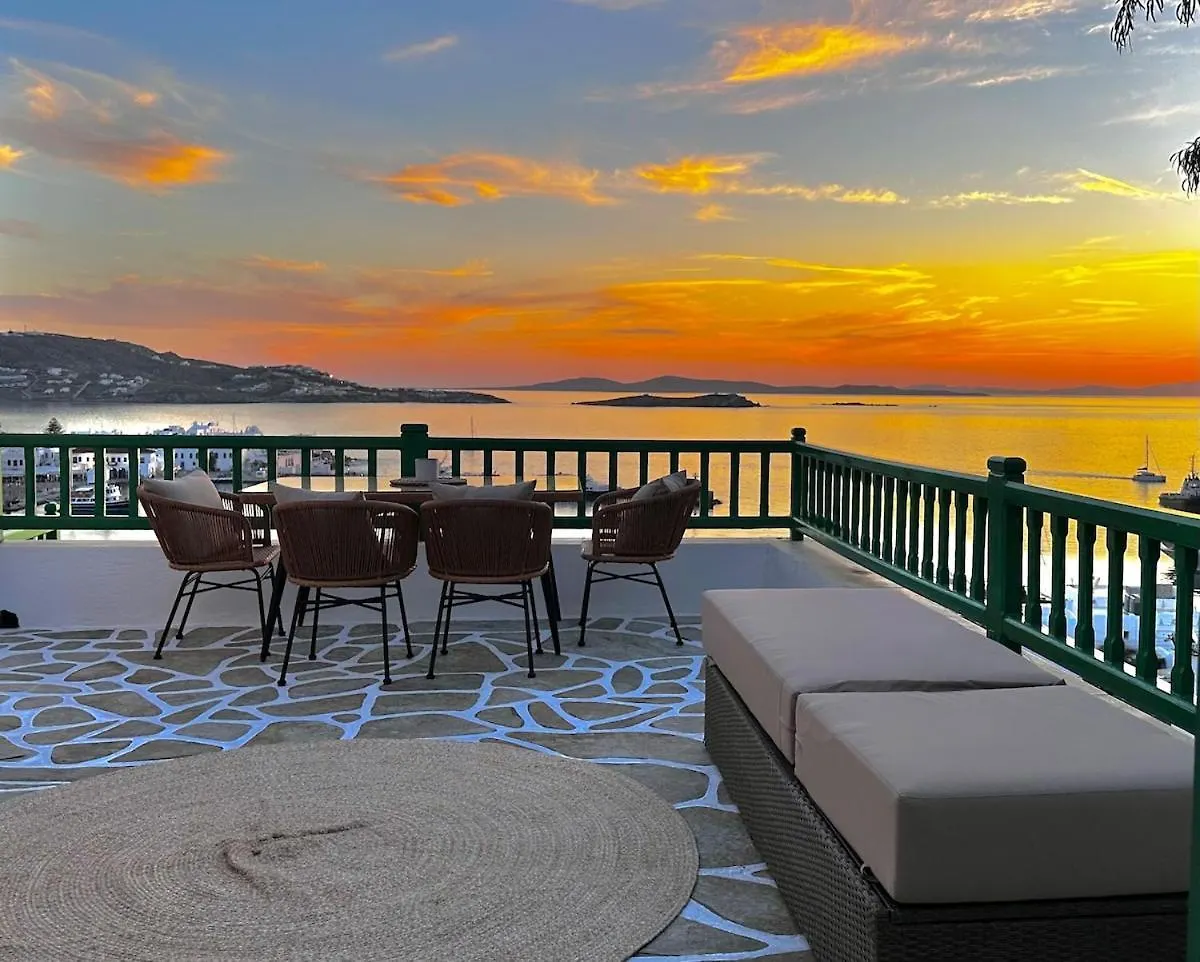 Sunset View Garden House Of Mykonos Villa Mykonos Town Feriehus