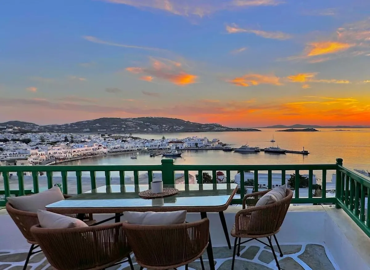Sunset View Garden House Of Mykonos Villa Mykonos Town Grækenland