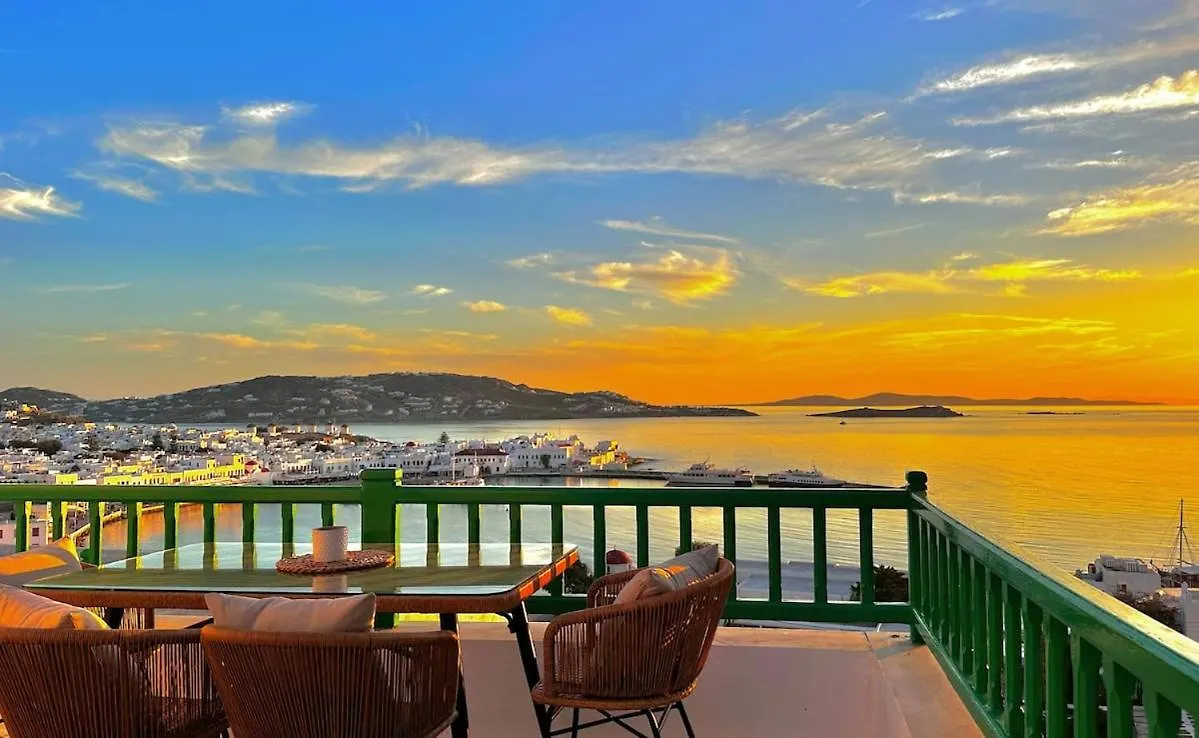 Feriehus Sunset View Garden House Of Mykonos Villa Mykonos Town Grækenland
