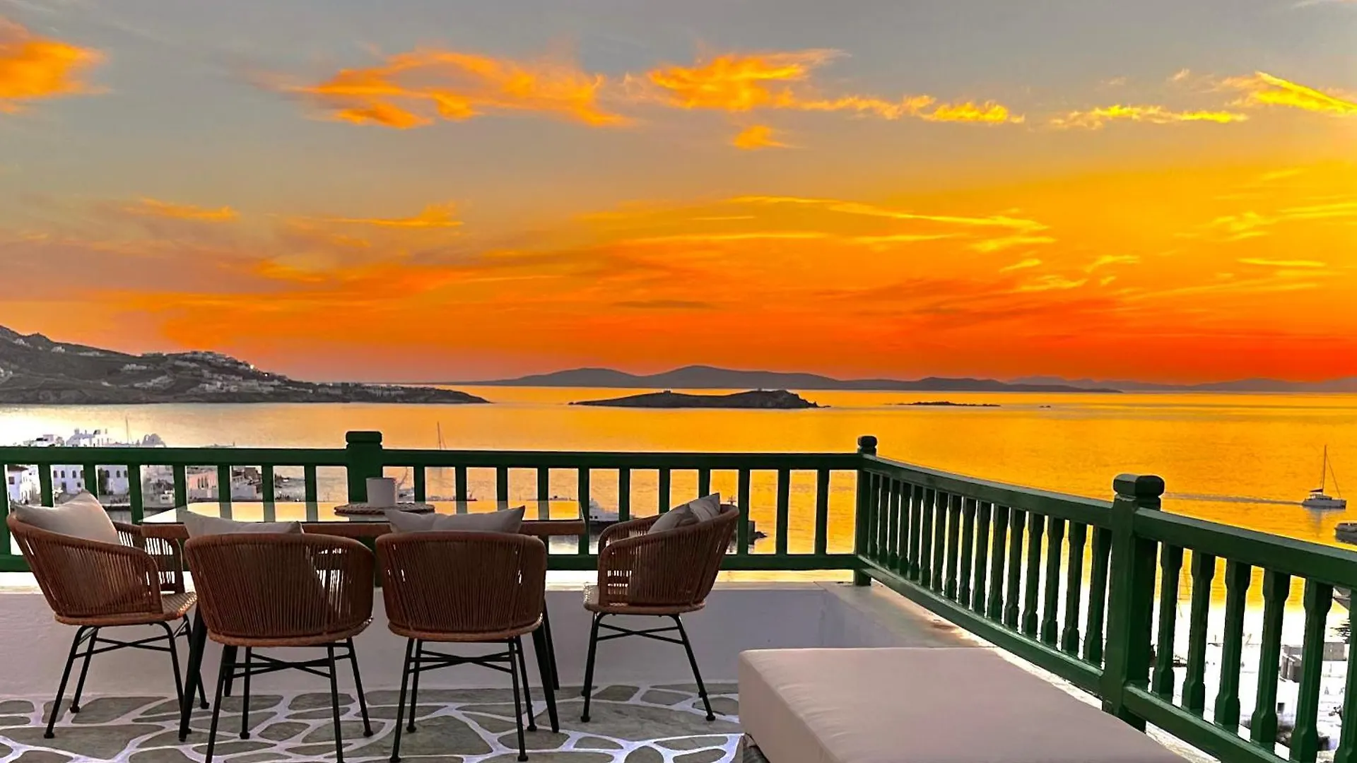Sunset View Garden House Of Mykonos Villa Mykonos Town