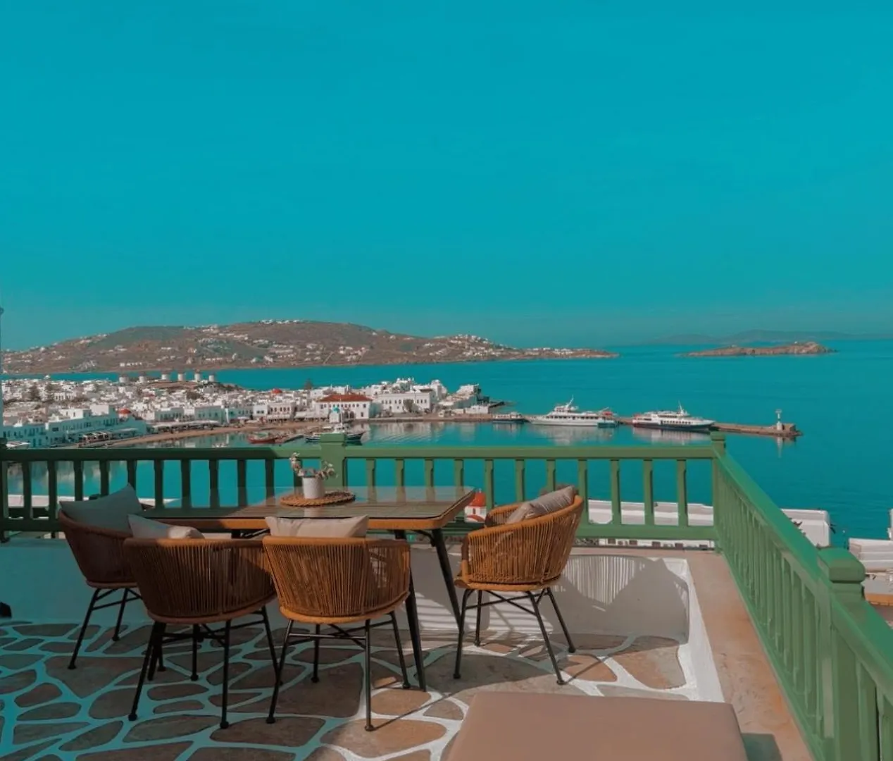 Sunset View Garden House Of Mykonos Villa Mykonos Town Feriehus
