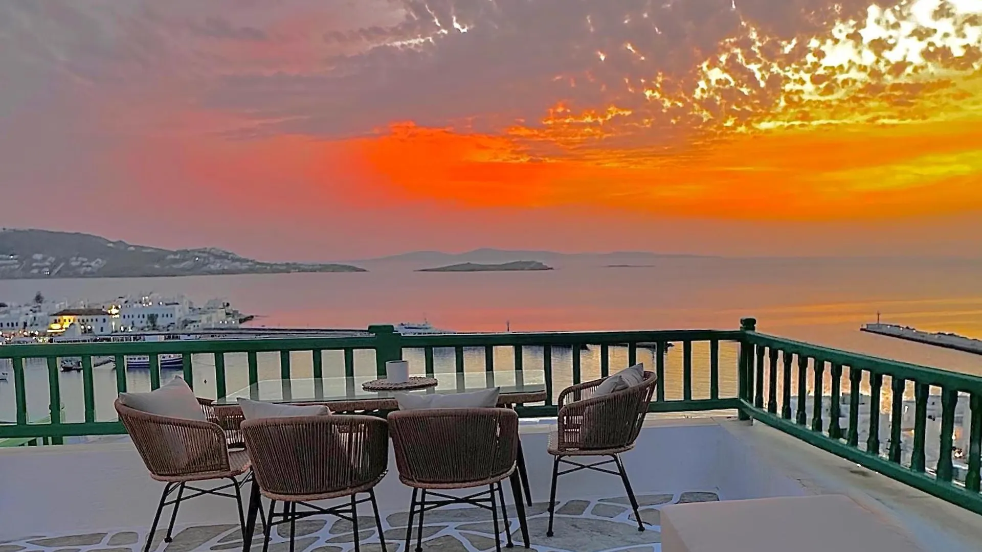 Feriehus Sunset View Garden House Of Mykonos Villa Mykonos Town